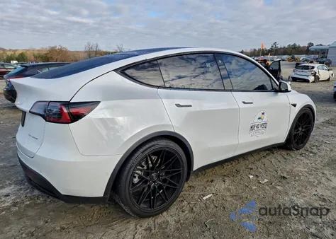 2021 Tesla Model Y из США, поврежденный, VIN 5YJYGDEE4MF294598